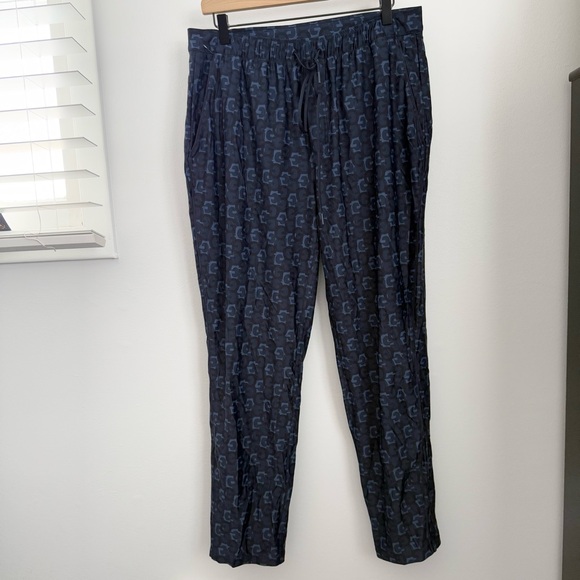 G/FORE | Pants | Gfore Large All Over Gs Tech Nylon Track Pants Navy ...